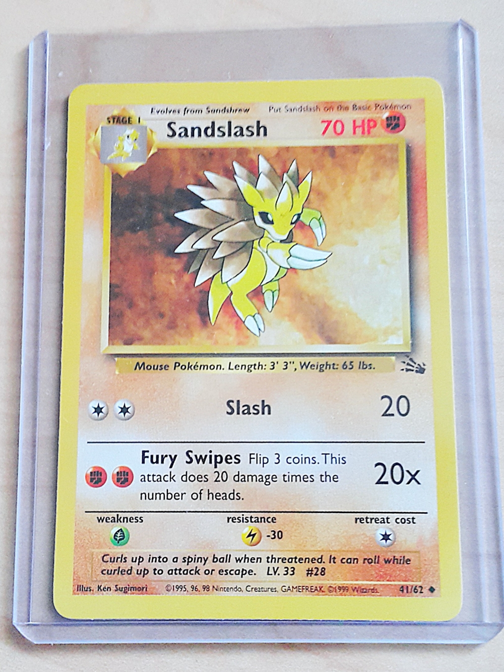 Mint Sandslash Pokémon TCG